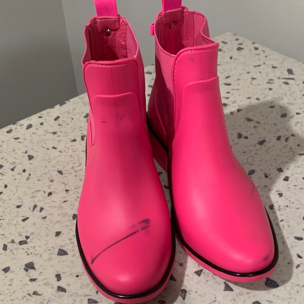 Kate Spade Vibrant Pink Ankle Boots